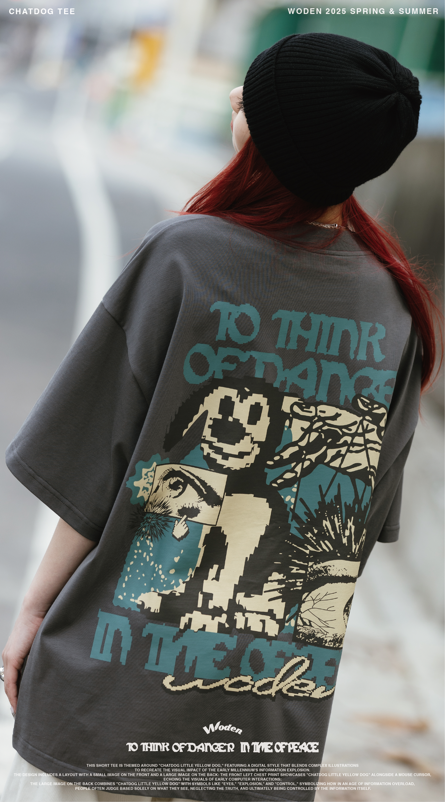 WODEN 2025 Spring & Summer 030 ChatDOG Tee