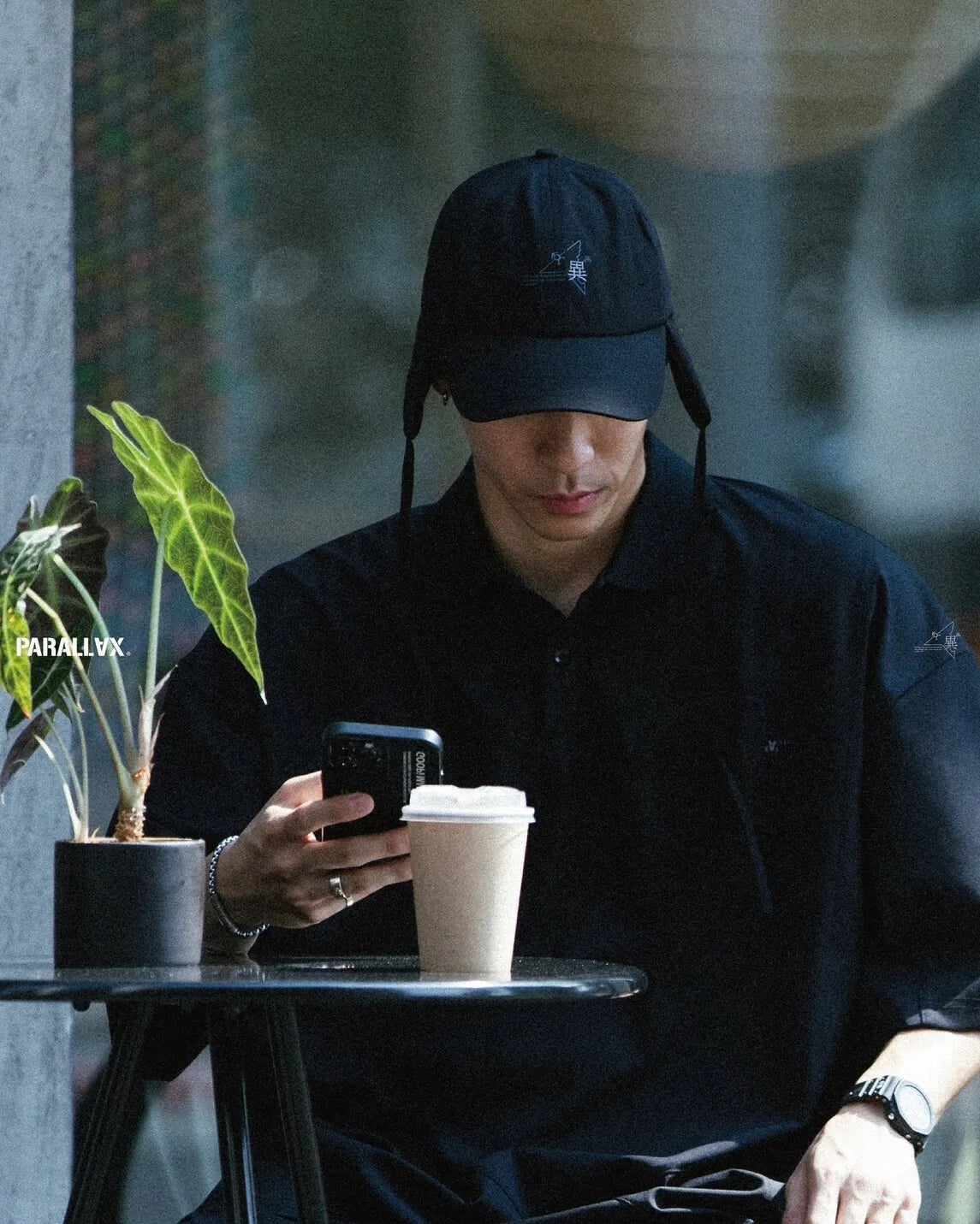 parallax.tp 23 S/S “Mutationem”Aviator Hat