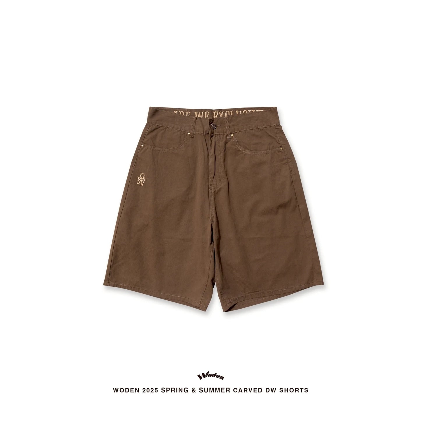 WODEN 2025 Spring & Summer 042 Carved DW Shorts