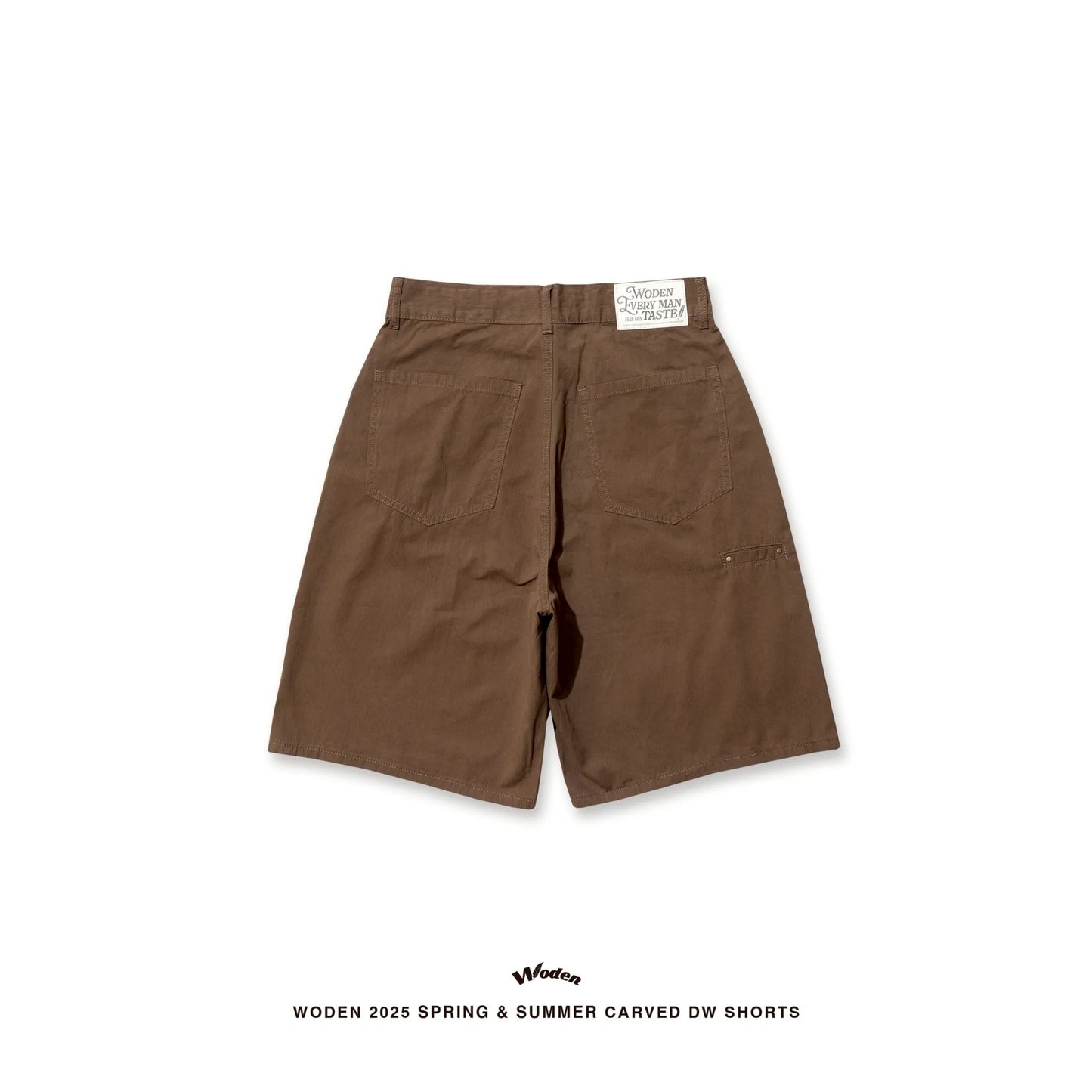 WODEN 2025 Spring & Summer 042 Carved DW Shorts