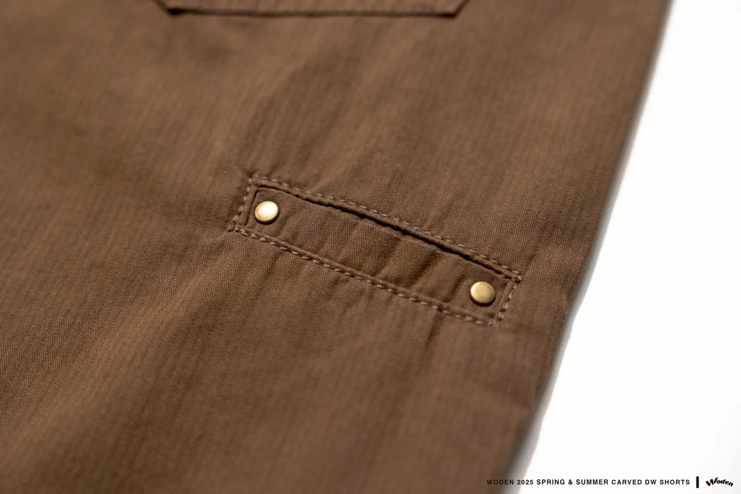 WODEN 2025 Spring & Summer 042 Carved DW Shorts