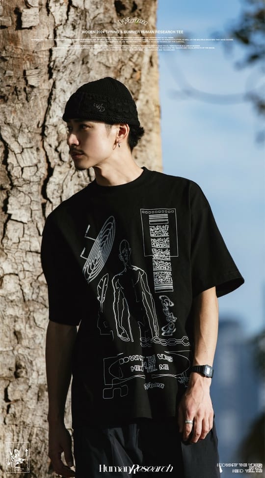 WODEN 2024 Spring & Summer 002 Human research tee