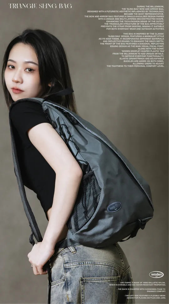 WODEN 2024 Spring & Summer 064 Triangle Sling Bag