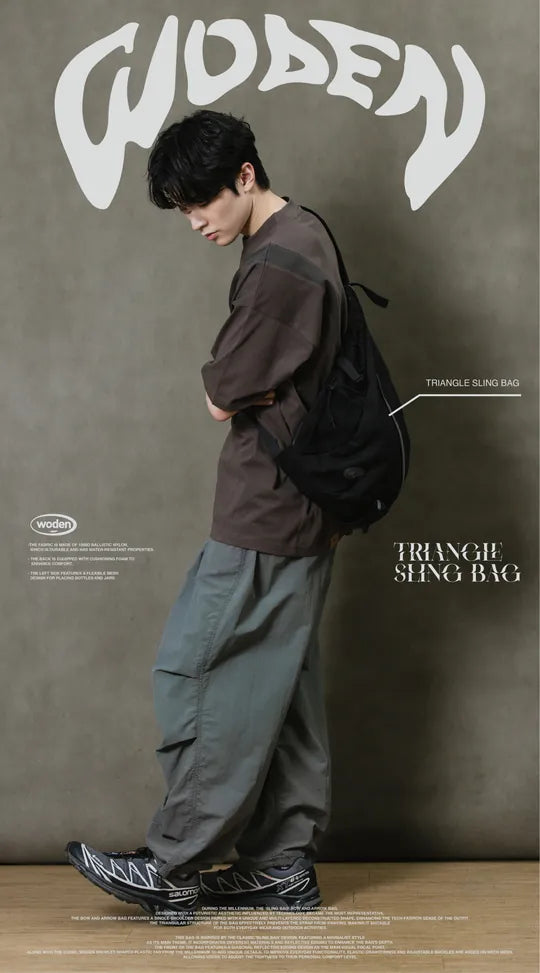 WODEN 2024 Spring & Summer 064 Triangle Sling Bag