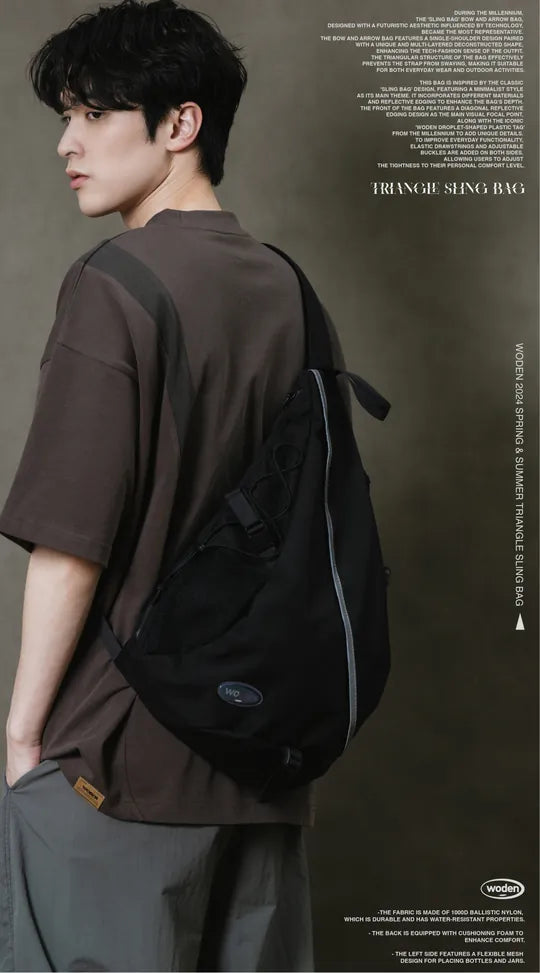 WODEN 2024 Spring & Summer 064 Triangle Sling Bag