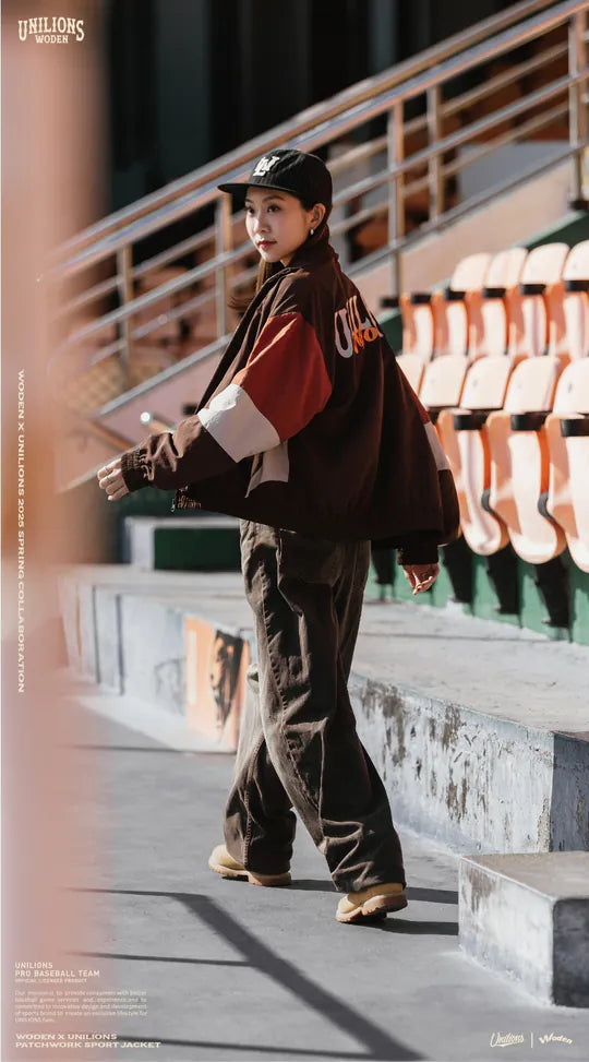 WD 25SS 018 X Unilions Patchwork Sport Jacket