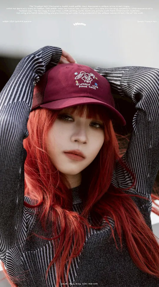 WODEN 2025 Spring & Summer 029 Doodle Trucker Hat