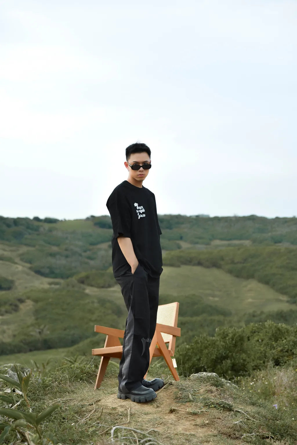 MOMENTUM Spring-Summer 2023 Contrast Panel Trousers 撞色拼接褲