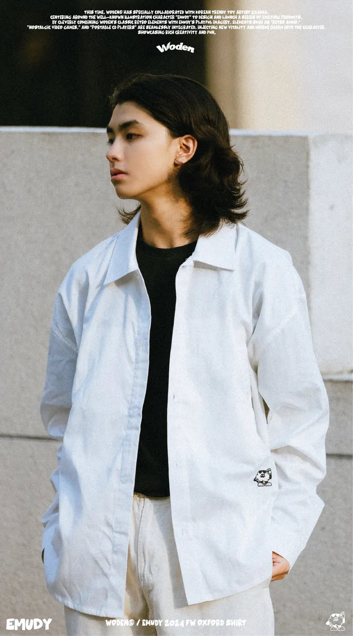 WODEN® / Emudy 2024 Fall & Winter 041 Oxford Shirt