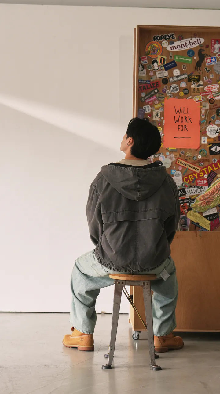 P.B.P WORK HOODED JACKET