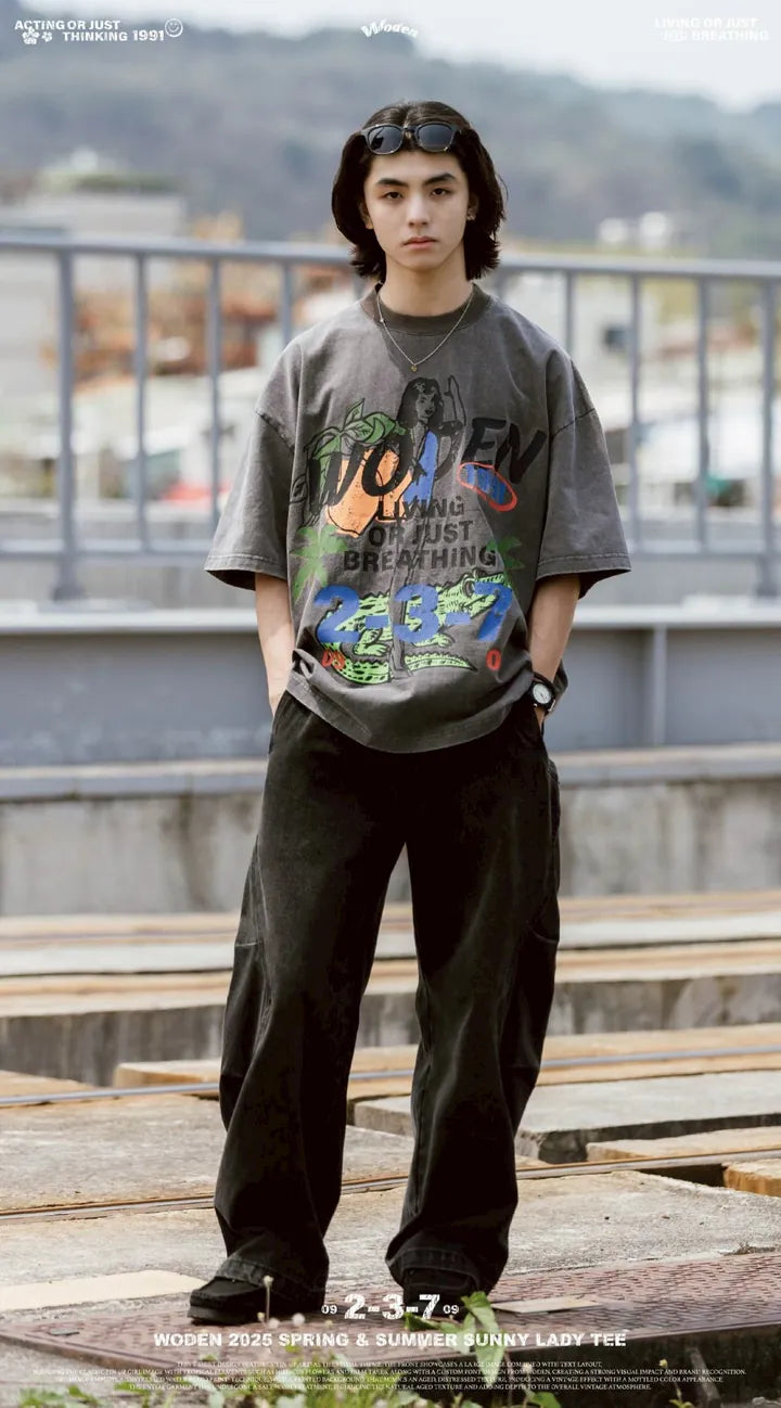 WODEN 2025 Spring & Summer 044 Sunny Lady Tee