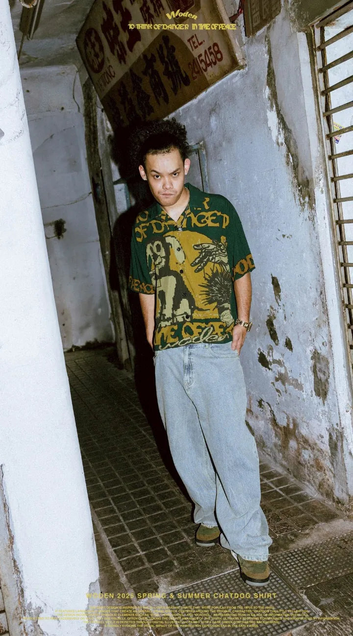 WODEN 2025 Spring & Summer 046 ChatDog Shirt