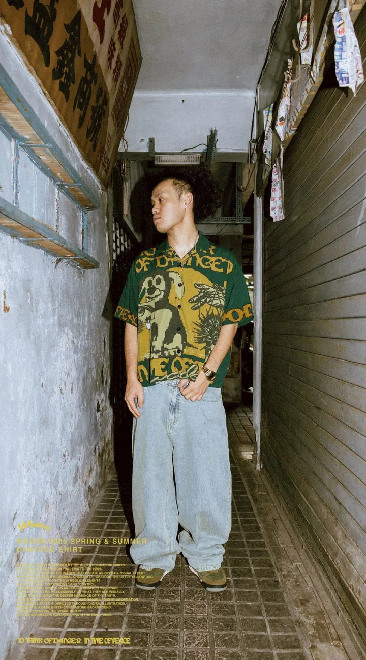 WODEN 2025 Spring & Summer 046 ChatDog Shirt