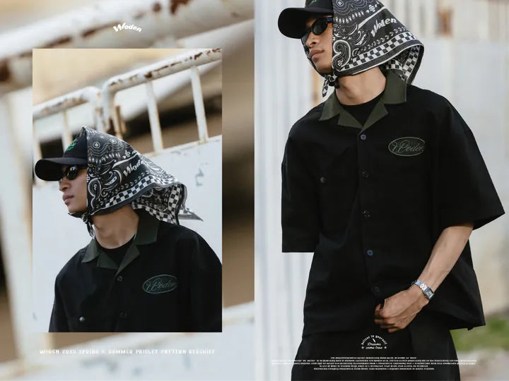 WODEN 2025 Spring & Summer 047 Paisley Pattern Kerchief