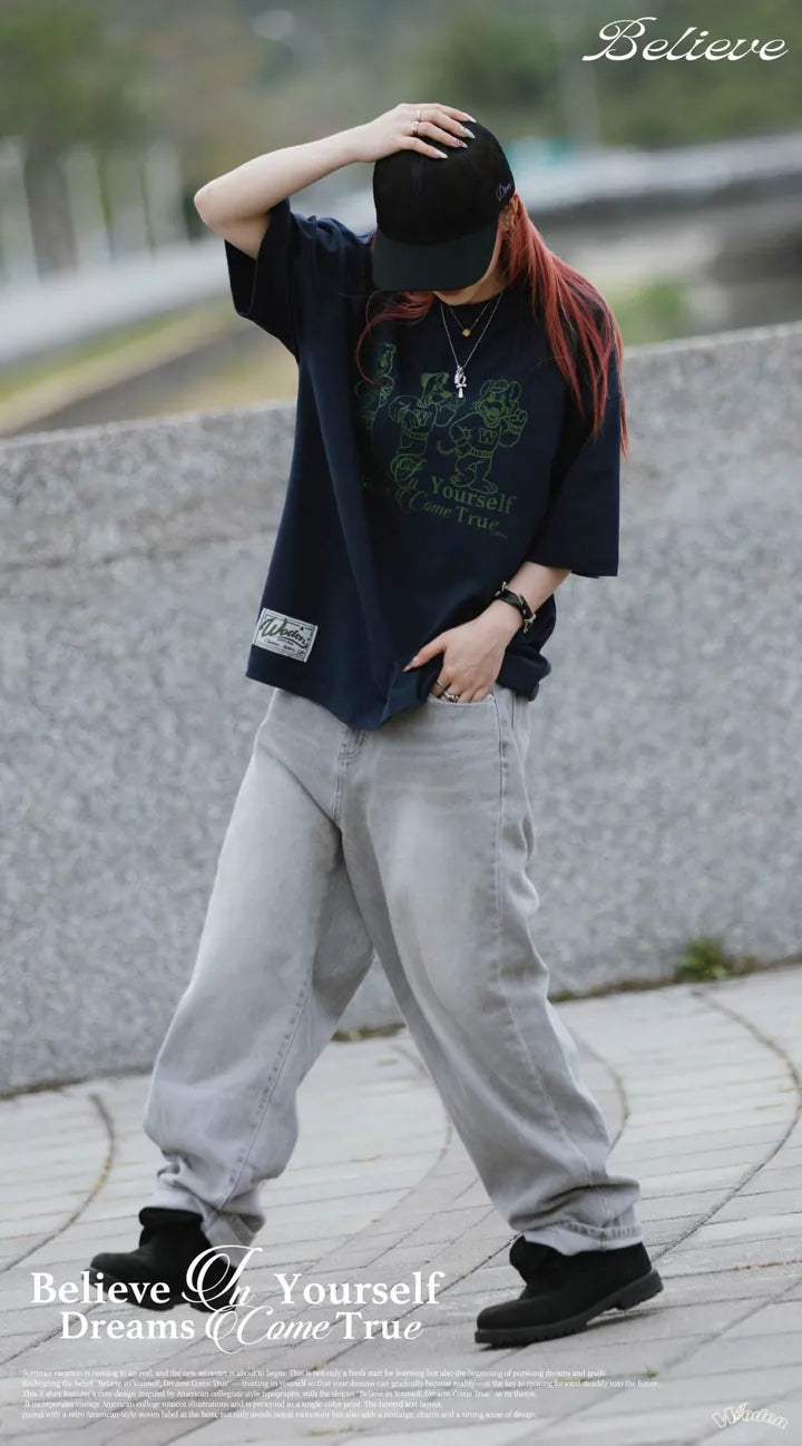 WODEN 2025 Spring & Summer 060 Believe illustration Tee