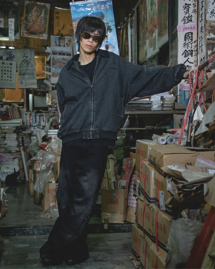 parallax.tp 25 S/S “Runes” Baggy Jeans