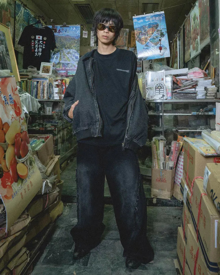 parallax.tp 25 S/S “Runes” Baggy Jeans