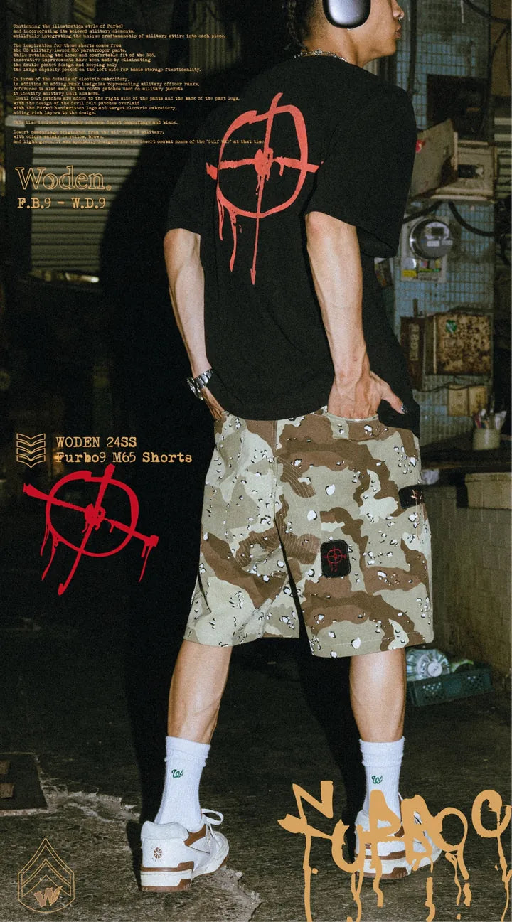 WODEN 2024 Spring & Summer Furbo9 063 M65 Shorts