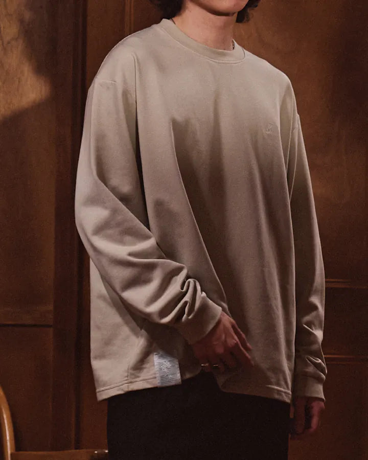 P.B.P EMBROIDERY LONG SLEEVE TEE