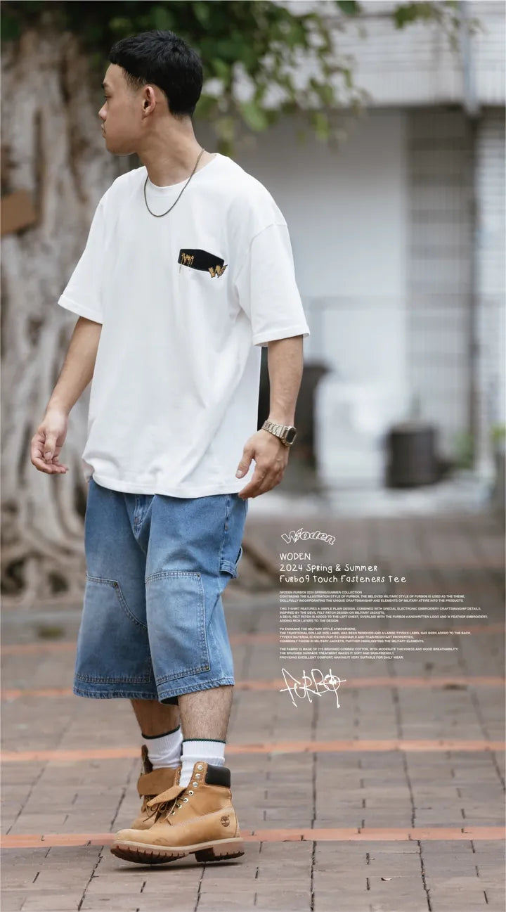 WODEN 2024 Spring & Summer 034 Furbo9 Touch Fasteners Tee