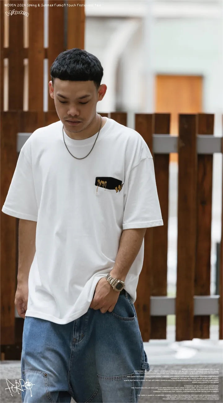 WODEN 2024 Spring & Summer 034 Furbo9 Touch Fasteners Tee