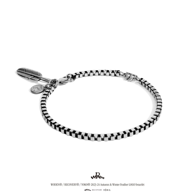 WODEN® / RECOVERY® Feather LOGO bracelet