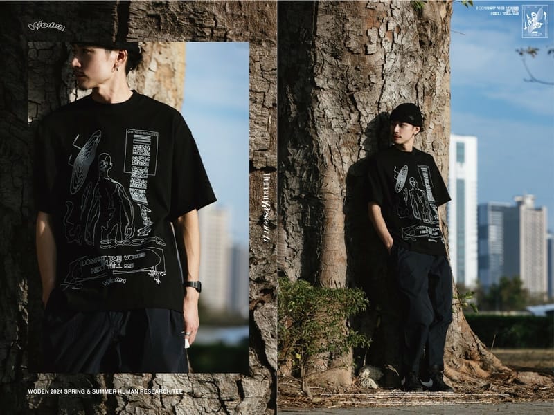WODEN 2024 Spring & Summer 002 Human research tee