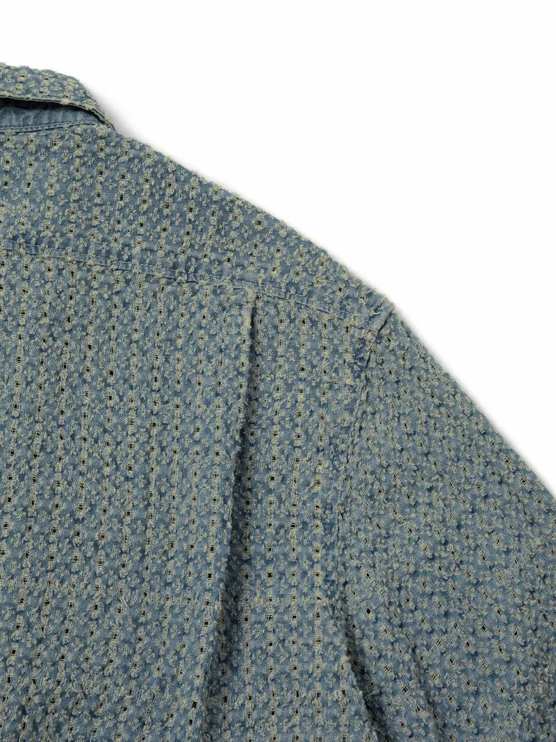 thisisneverthat Damaged Denim Shirt