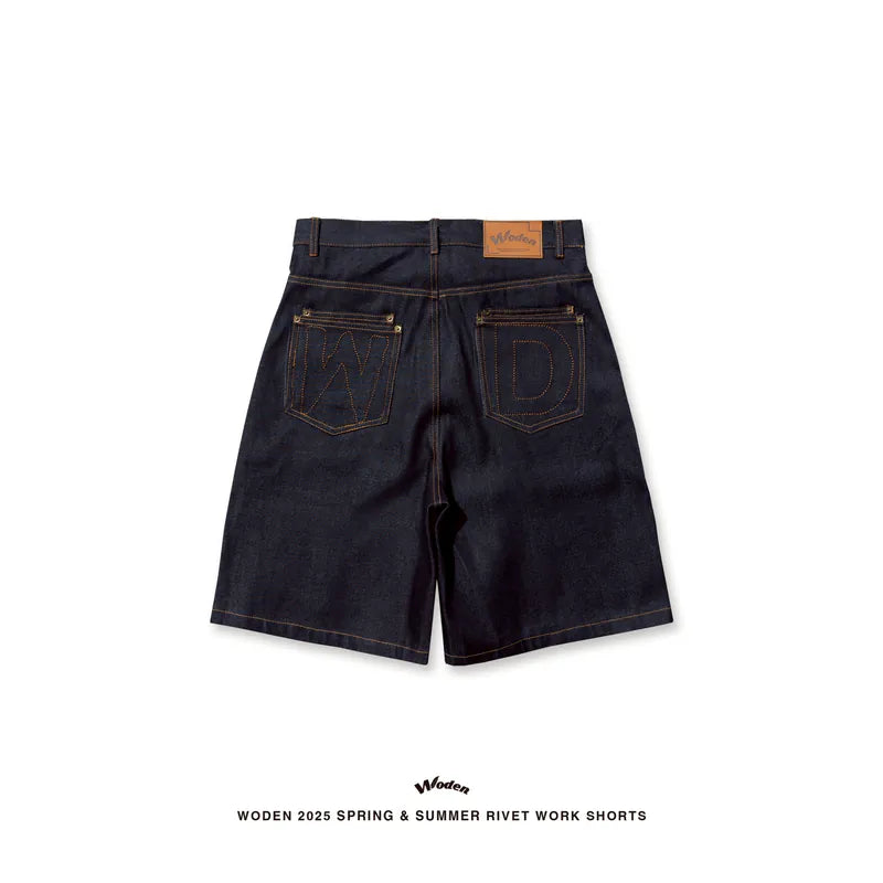 WODEN 2025 Spring & Summer 059 Rivet Work Shorts