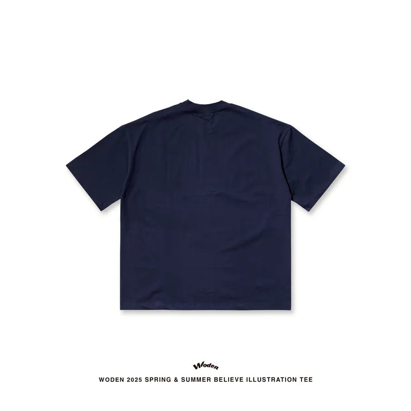WODEN 2025 Spring & Summer 060 Believe illustration Tee