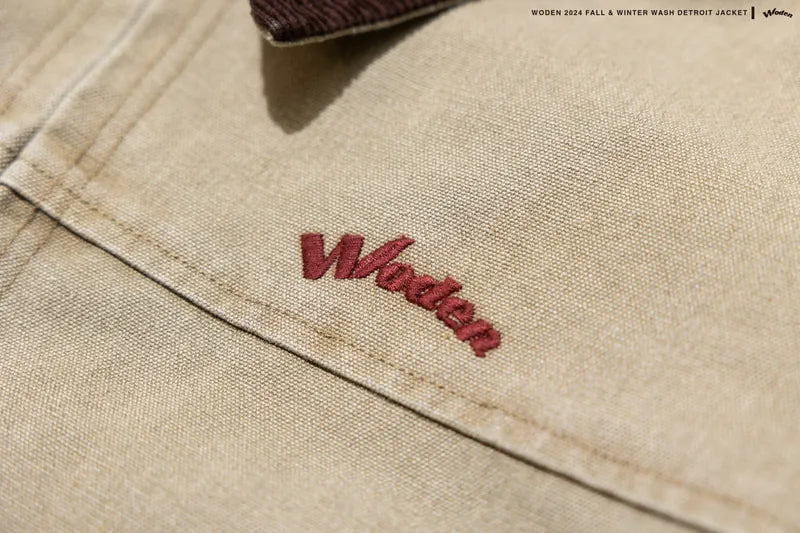 WODEN 2024 Fall & Winter 013 Wash Detroit Jacket