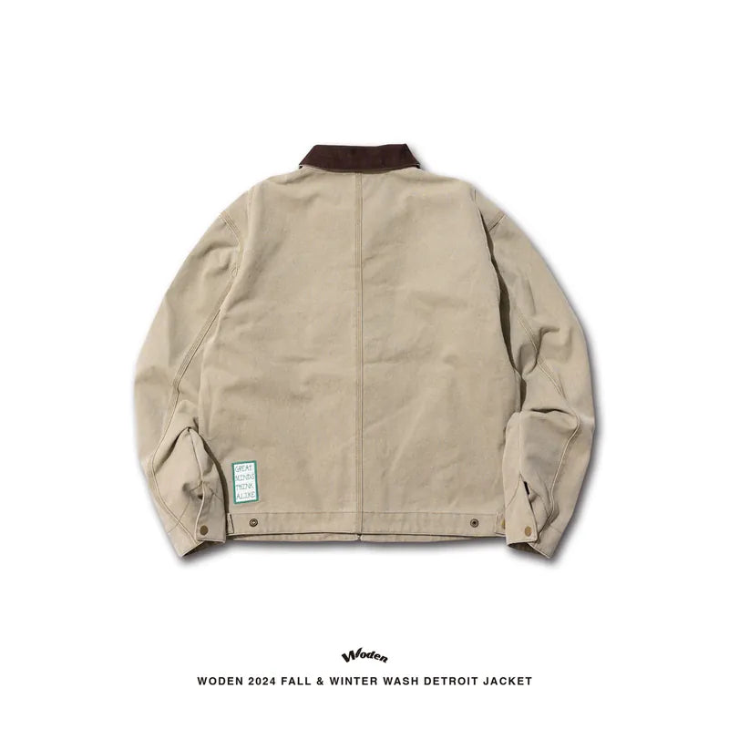 WODEN 2024 Fall & Winter 013 Wash Detroit Jacket