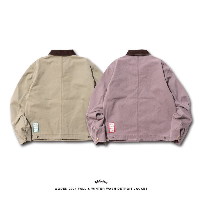 WODEN 2024 Fall & Winter 013 Wash Detroit Jacket