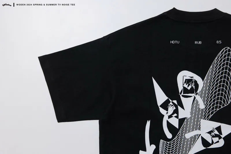 WODEN 2024 Spring & Summer 011 TV Noise Tee