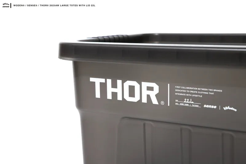 WODEN® / sense® / THOR® 2023 Autumn & Winter 056 Large Totes With Lid 22L