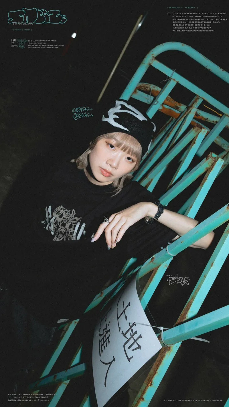 parallax 24 A/W “Runes”Beanie