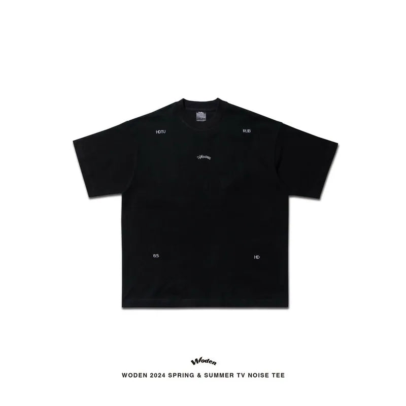WODEN 2024 Spring & Summer 011 TV Noise Tee