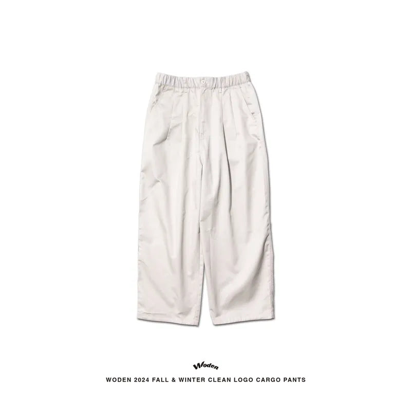 WODEN 2024 Fall & Winter 024 Clean LOGO Cargo Pants