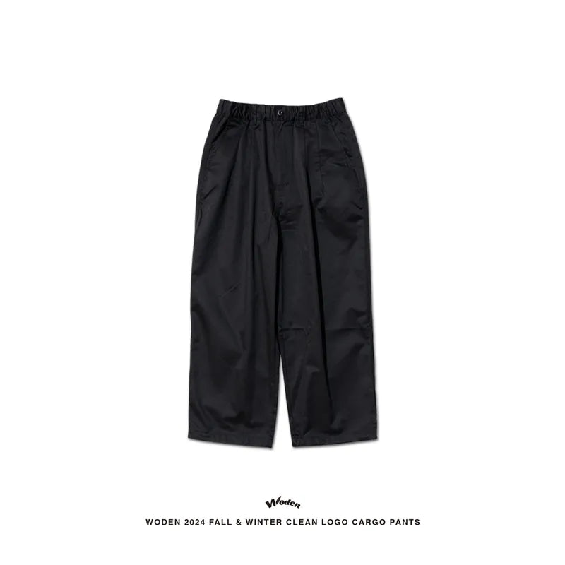 WODEN 2024 Fall & Winter 024 Clean LOGO Cargo Pants