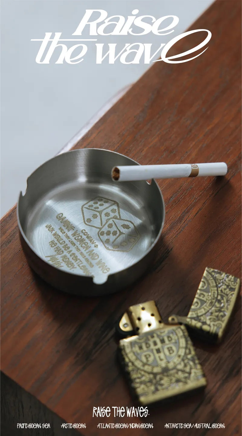 COWAVE 2024 Spring & Summer Dice LOGO Ashtray