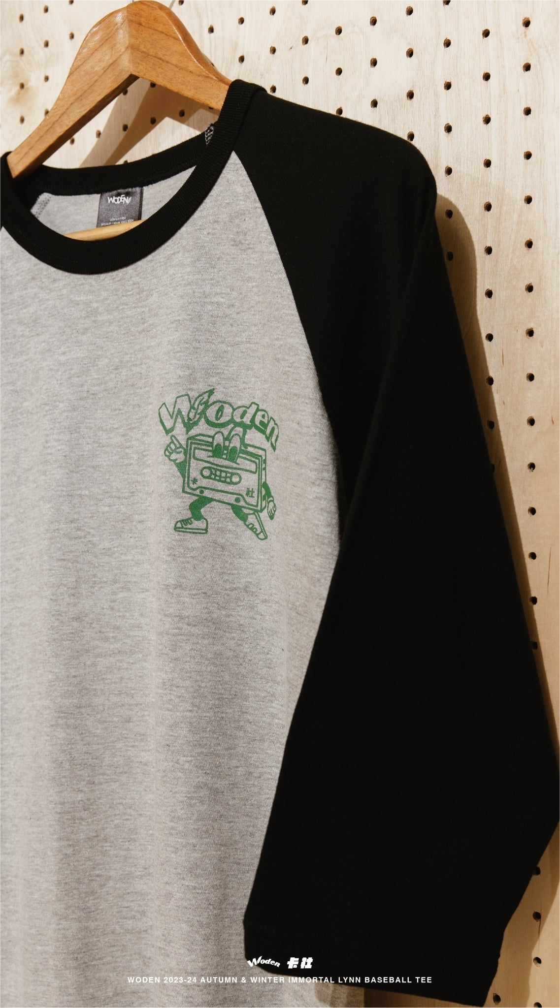 WODEN 2023-24 Autumn & Winter IMMORTAL LYNN Baseball tee