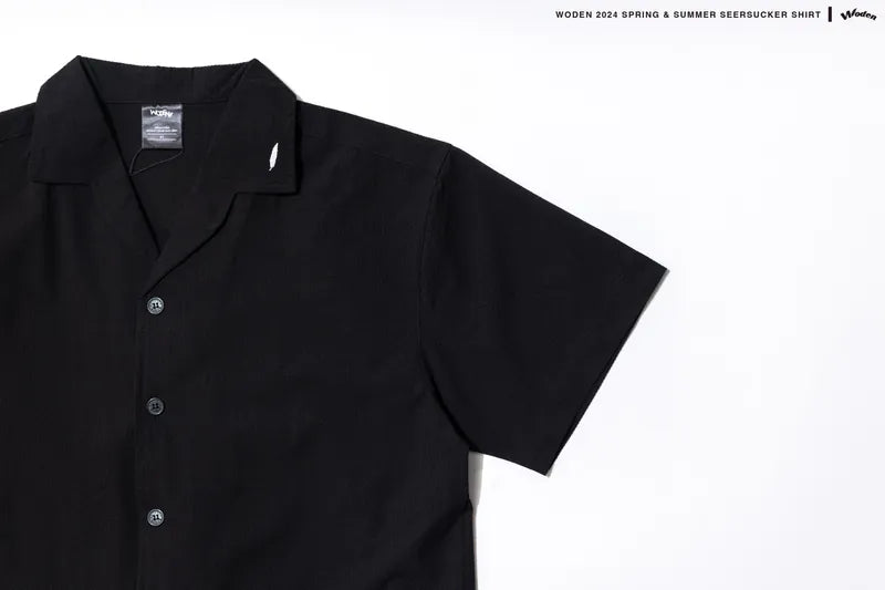 WODEN 2024 Spring & Summer 051 Seersucker Shirt