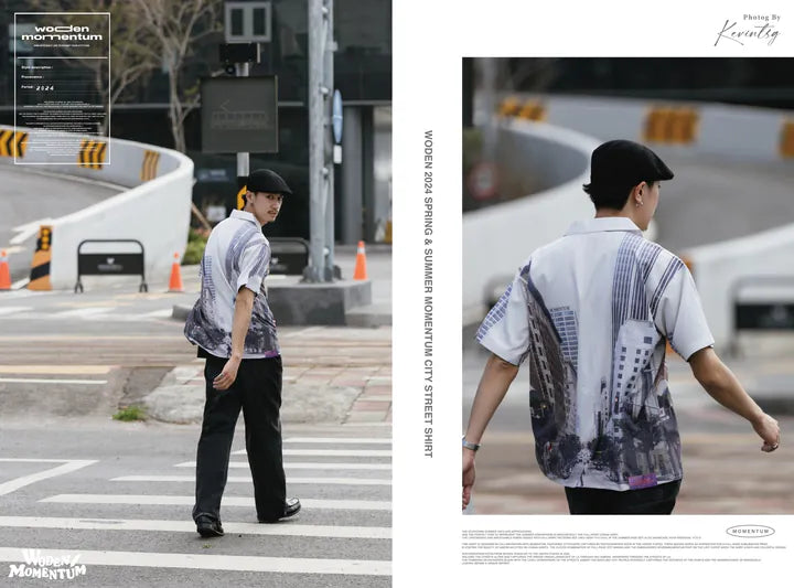 WODEN 2024 Spring & Summer 026 Momentum City Street Shirt