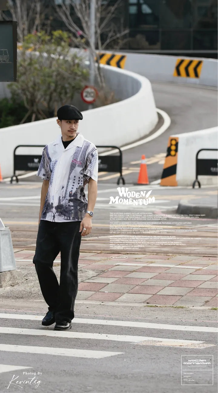 WODEN 2024 Spring & Summer 026 Momentum City Street Shirt