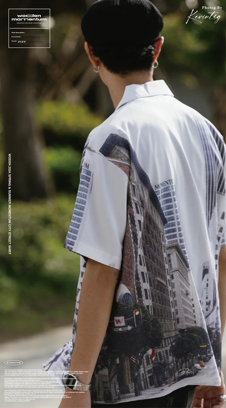 WODEN 2024 Spring & Summer 026 Momentum City Street Shirt