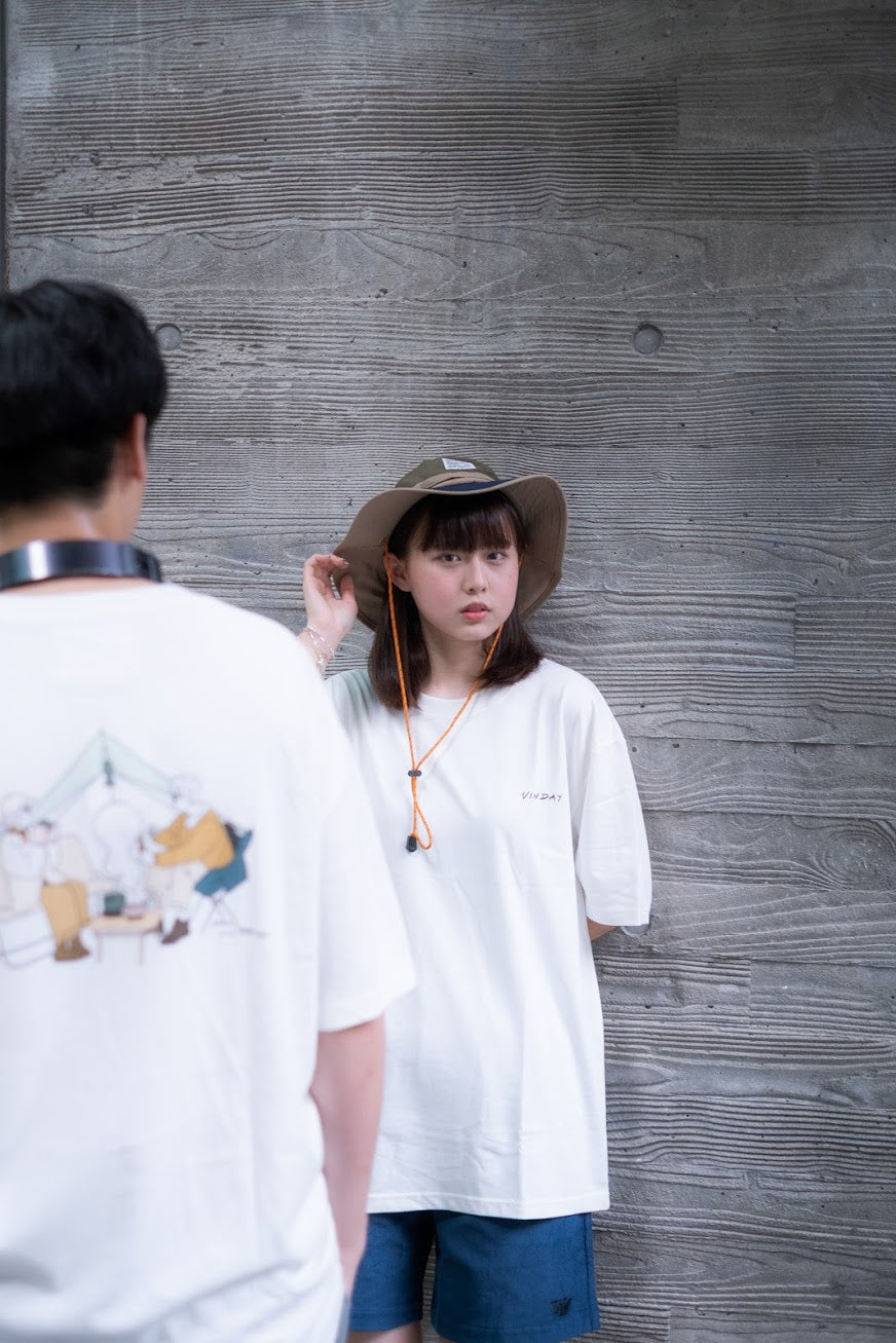 Peep_Projects x Vinday 2022 S/S Camping & Chilling Tee