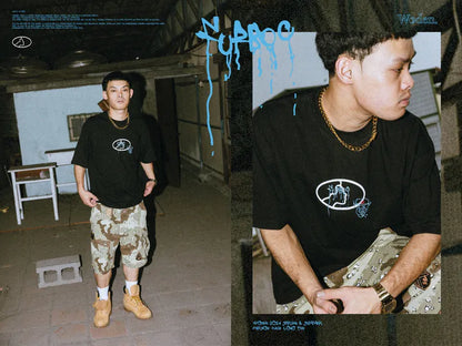 WODEN 2024 Spring & Summer 060 Furbo9 Face LOGO Tee