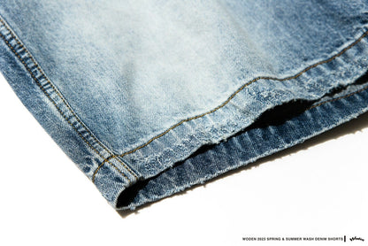 WODEN 2023 Spring & Summer 060 Wash Denim Shorts