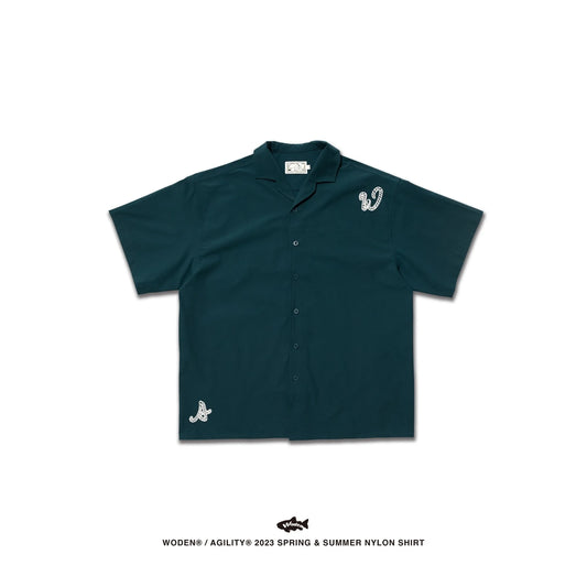 WODEN 23SS 072 WDxJKS Nylon Shirt 綠
