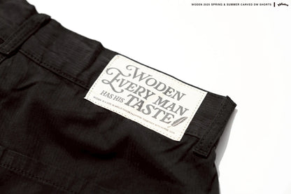 WODEN 2025 Spring & Summer 042 Carved DW Shorts